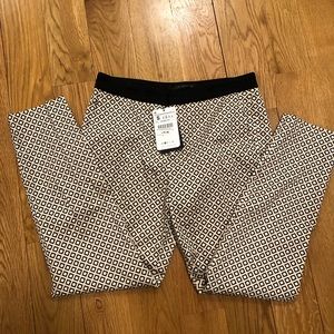 Printed skinny trouser pants